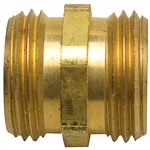 Brass Coupling - Male Hose x Male Hose
