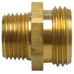 Brass Coupling - Male Hose x Male Pipe