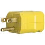 Connectors - 2 Pole, 3 Wire - 15A-125V - Male Plug