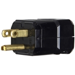 Connectors - 2 Pole, 3 Wire - 15A-125V - Male Plug