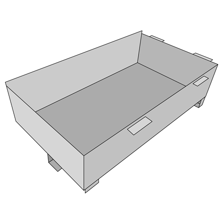 Aluminum Hot Water Steam Table with Tank