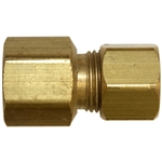 Brass Union Reducing Coupling - Compression x Compression