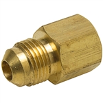Brass Female Coupling - Flare x Female Pipe