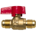 Straight Gas Valve - Flare x Flare