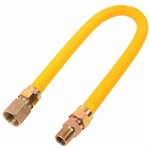 Gas Connector Yellow Coated - 1/2"