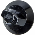 Gloss Black Wolf Range Gas Knob