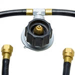 Propane Sideburner Tee Assemblies - 3/8"
