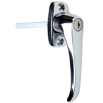 Chrome Locking L Handle