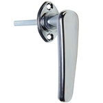 Chrome Non-Locking L Handle