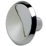 1" Chrome Plated Knob - Die Cast Zinc