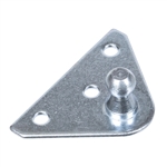 Zinc Flat Mounting Bracket - (4PK&10PK)