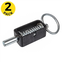 Pull Ring Bolt Latch - Zinc Plated Steel