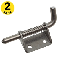 SS - Spring Loaded Bolt Latch - NO Stop Pin