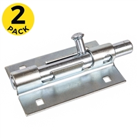 Barrel Bolt Latch - HD - Zinc Plated