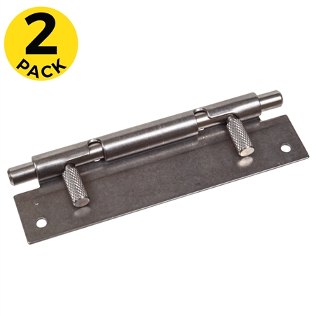 Dual Spring Release Hinge - Stainless Steel