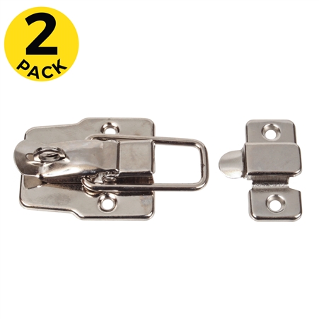 Stamped Padlockable Over Center Latch