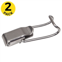 Small Pull Down Latch w/ Hook Loop Wire Bail
