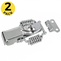 SS Small Compression Pull Down Catch w/ Padlock Eye
