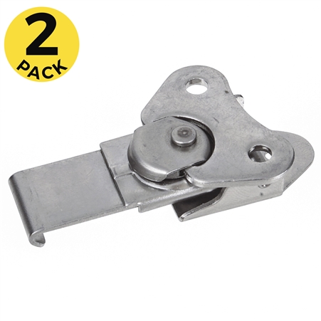 Small Twist Latch w/ Long Slide - Stainless Steel