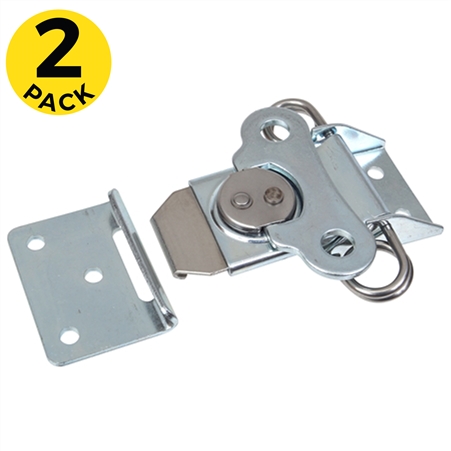 Large Twist Latch w/ Hex Cam - Zinc Plated Steel