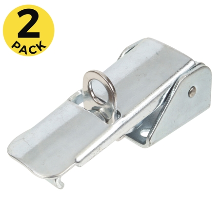 Padlocking Hasp Draw Pull Latches w/ Exposed Keeper