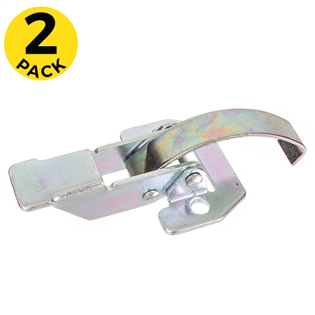 Over Center Latch w/ Keeper - Zinc Plated CRS