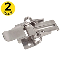 Large Compression Pull Down Catch w/ Holes - Adjustable Mounting