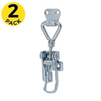 Adjustable Padlockable Draw Pull Latch w/ Keeper