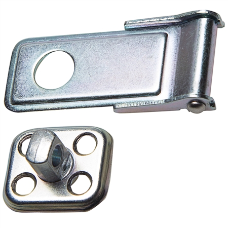 Hasp with Staple - Zinc Plated