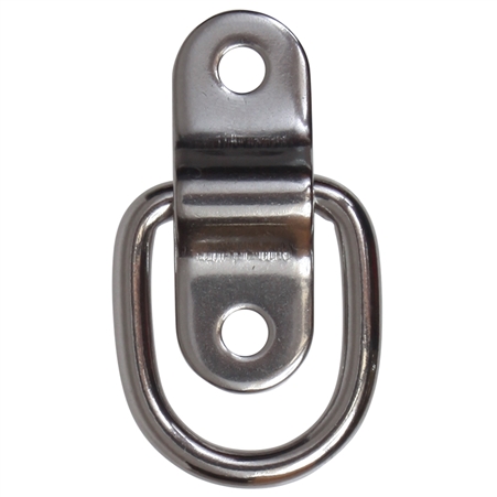 Stainless Tie Down D-Ring - 3,500lb Capacity