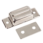 Magnetic Catch - Brass - Nickel Plated