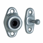 Door Holdback - Steel Stem & Rubber Socket Assembly