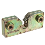 Slam Action Strike - Yellow Zinc Finish - With Studs - 3" x 1-1/4"