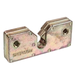 Slam Action Strike - Yellow Zinc Finish - Without Studs - 3" x 1-1/4"