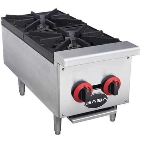 2 Gas Hotplate Cooker 50,000 BTU