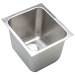 16 Gauge SS Sink - 14" x 16" x 12"
