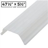 Strip Light Plastic Lens Cover - Single