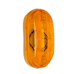 Oblong Clearance Marker Light - Amber Fixture