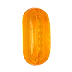 Oblong Clearance Marker Light - Amber Lens Only