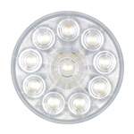 4" Round LED Backup Light - Competition Series - White
