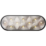 10 LED Oval Auxiliary/Utility Light