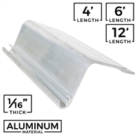 Aluminum Extrusion Female Hinge Roof Vent Frame
