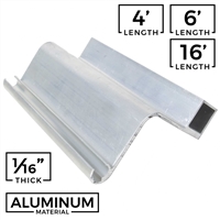 Aluminum Extrusion Roof Vent Version 2 w/Hinge
