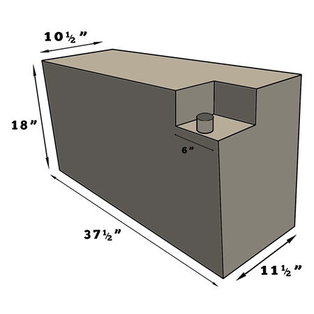 27 Gallon - #72H - Waste Water - (M049TKA)