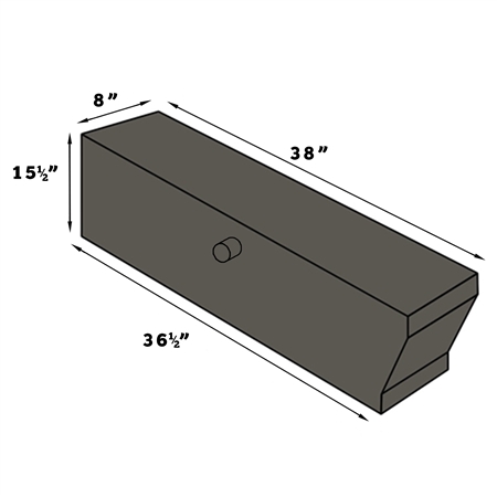 19 Gallon - #20W Waste Tank (M050TK)