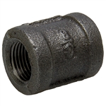 Banded Coupling - Threaded - Black