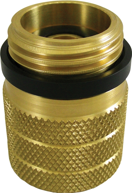 Hose End Fill Check Adapter - 1-3/4" F.ACME x 1-3/4" M.ACME -Swivel (Marshall Excelsior)