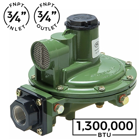 1,300,000 BTU Second Stage Regulator (Marshall Excelsior)