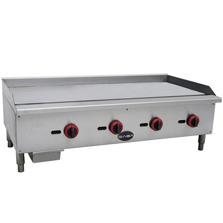 48" Manual Griddle
 120,000 BTU