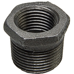 Hex Bushing - Threaded - Black